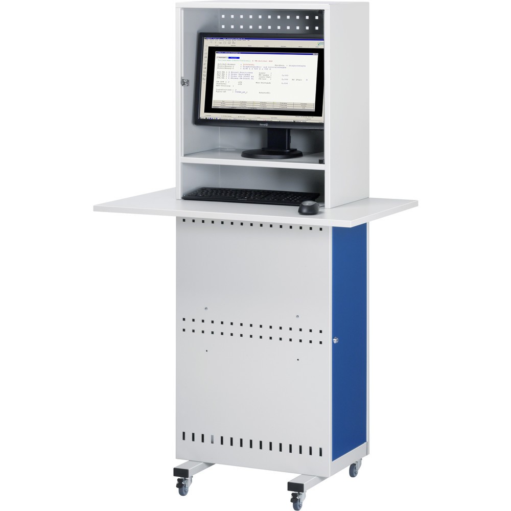 Produktabbildung Nr. 3: Computerstandaard RAU met monitorbehuizing, mobiel