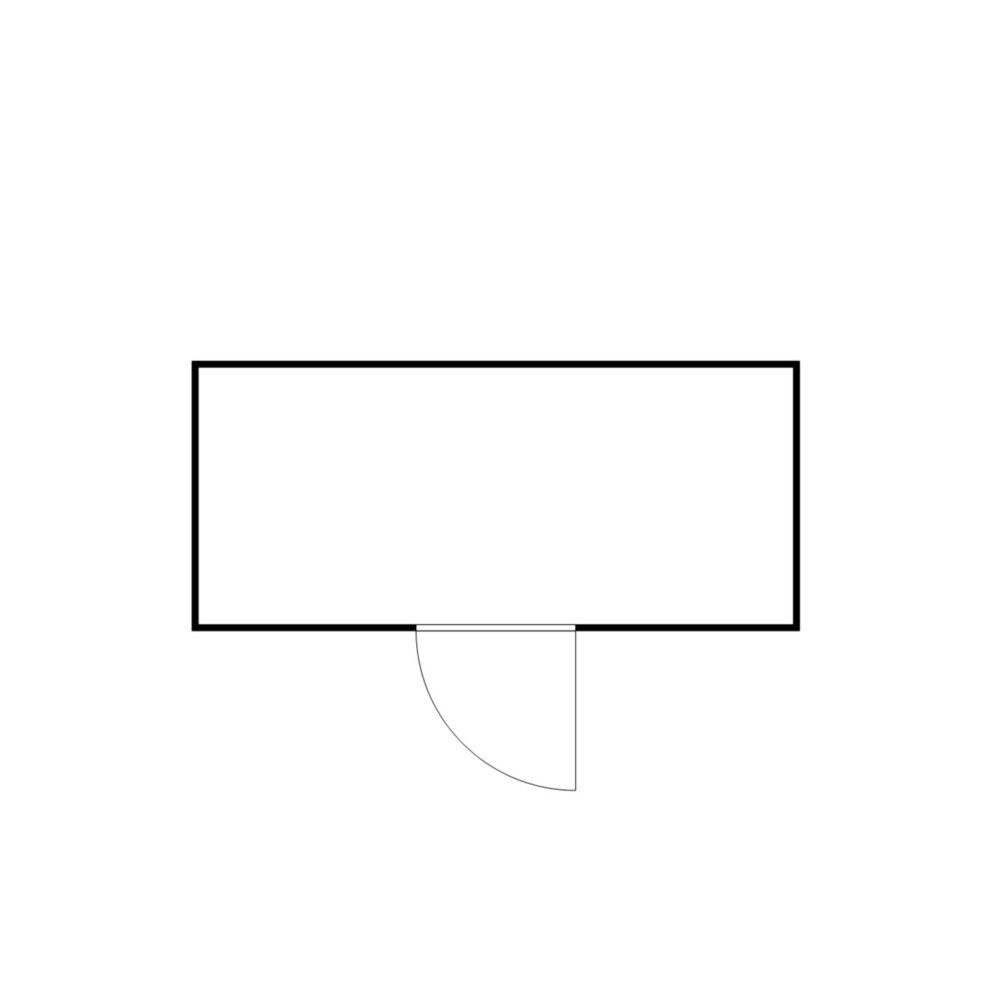 Produktabbildung Nr. 2: Conteneur de matériel FLADAFI® 10m², isolés, avec fond isolé, dimensions extérieures 5 080x2 170x2 500 mm, porte à un battant, au centre du côté large