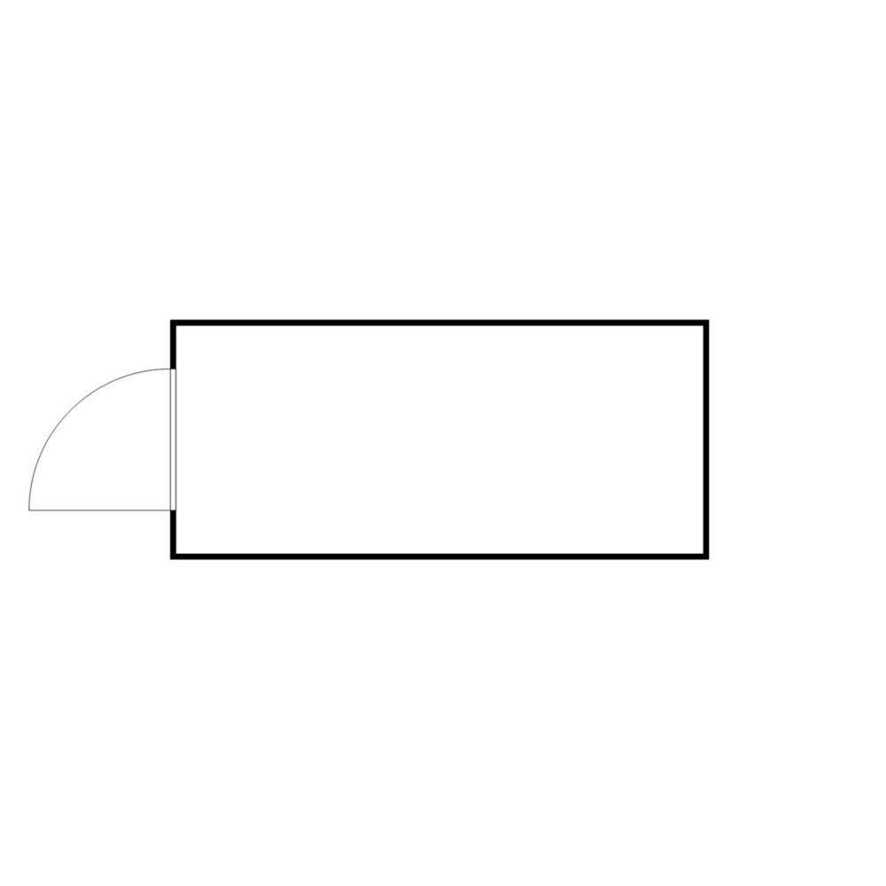 Produktabbildung Nr. 2: Conteneur pour substances dangereuses SAFE Tank 1350, ALG, isolé, installation à l'extérieur, complètement monté, revêtement plastique RAL 9002, dimensions extérieures 5 380x2 170x2 520 mm, porte à un battant, au centre du côté avant,