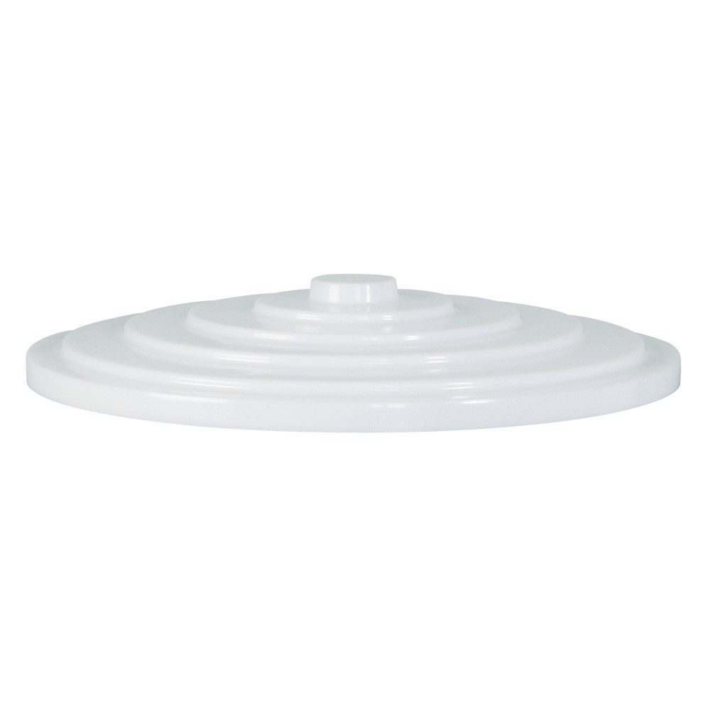 Illustration du produit: Couvercle pour poubelle ronde 150 litres, blanc