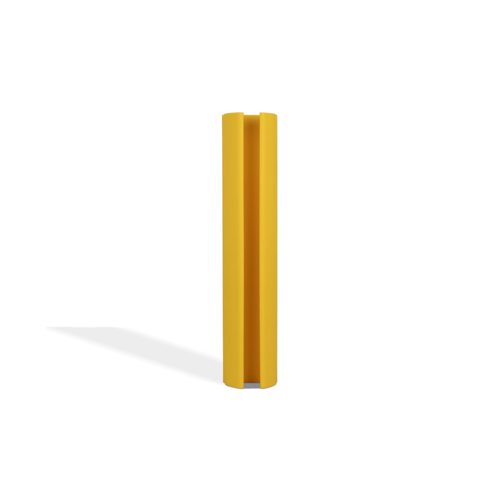 N° de l'image du produit 5 : Dancop d-flexx Protection contre les chocs pour rayonnages Alfa, en plastique, dimensions intérieures Hxl 600 x 75-99 mm