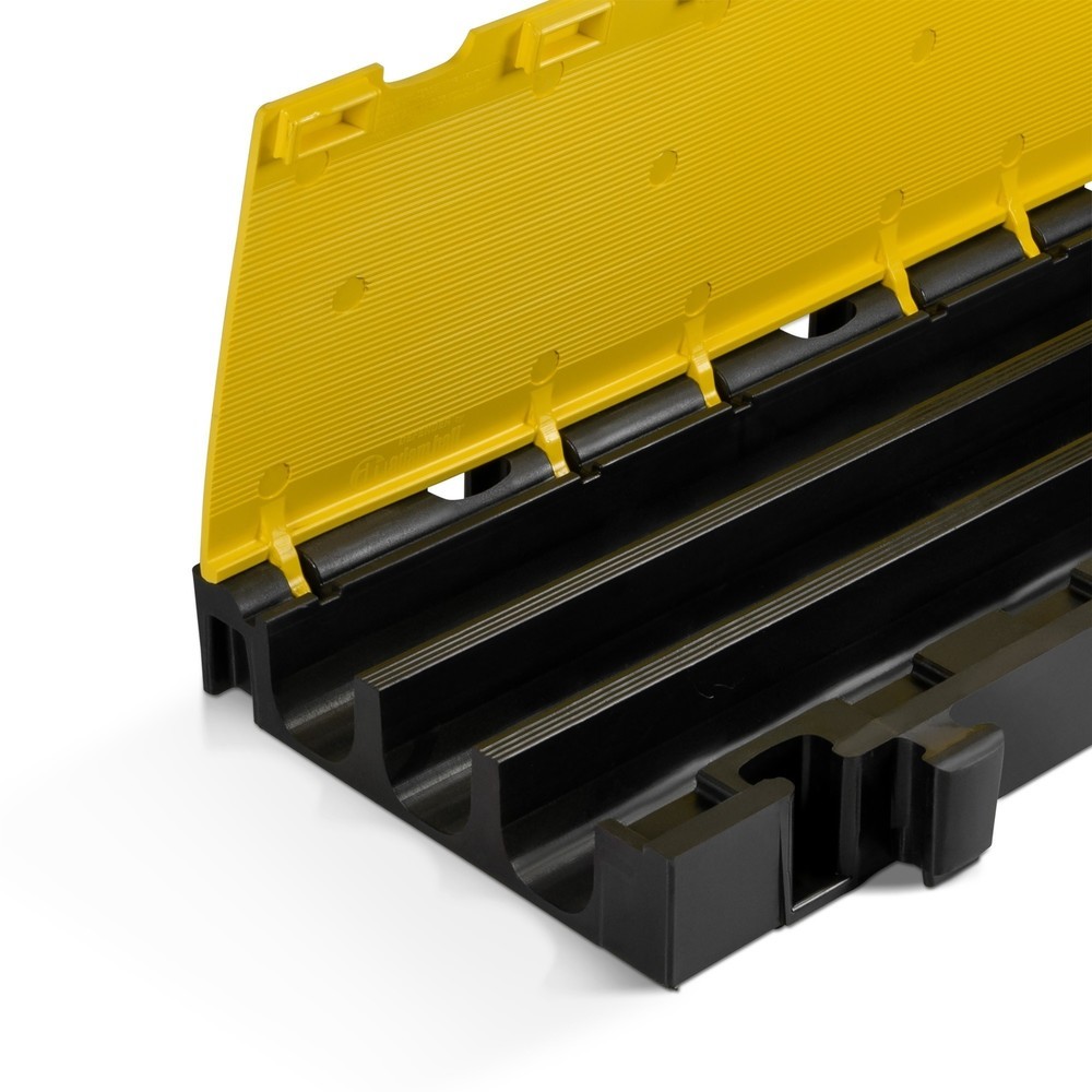 Produktabbildung Nr. 5: Defender® by Adam Hall kabelbrug MIDI 3 2D middensectie, 3 kanalen, zwart/geel