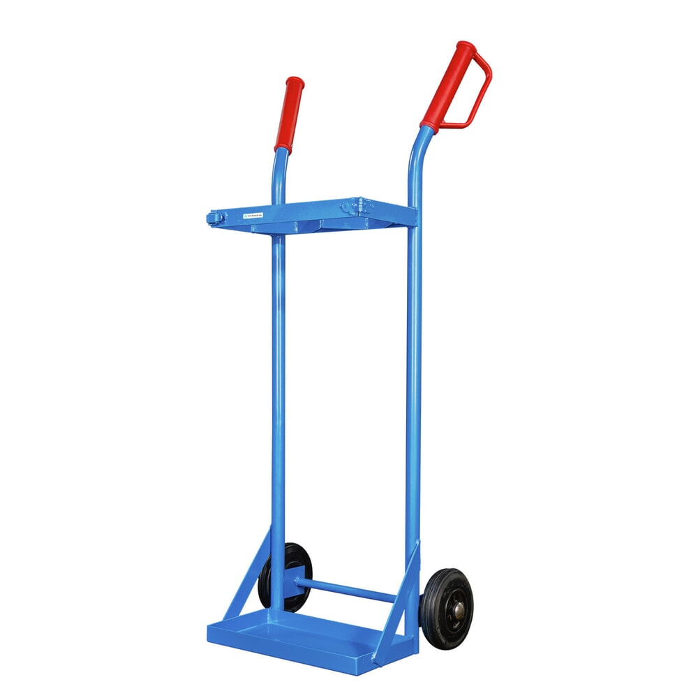 N° de l'image du produit 4 : Diable porte-bouteilles de gaz HEMMDAL, pour 2 bouteilles en acier de 10 litres chacune