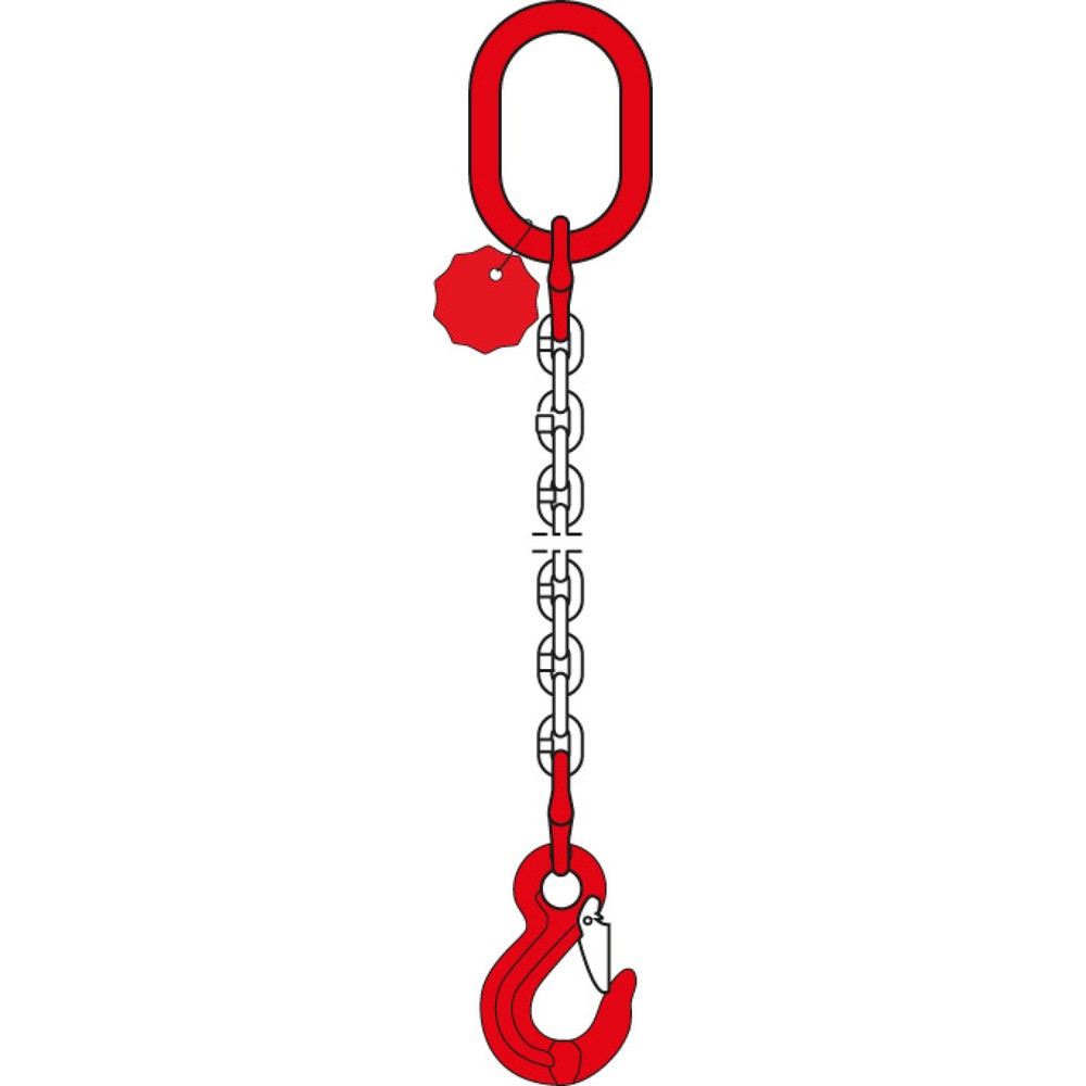 Produktabbildung Nr. 1: Dolezych DoKett sling chain, 1 streng, nominale dikte 8 mm, lengte 2 m