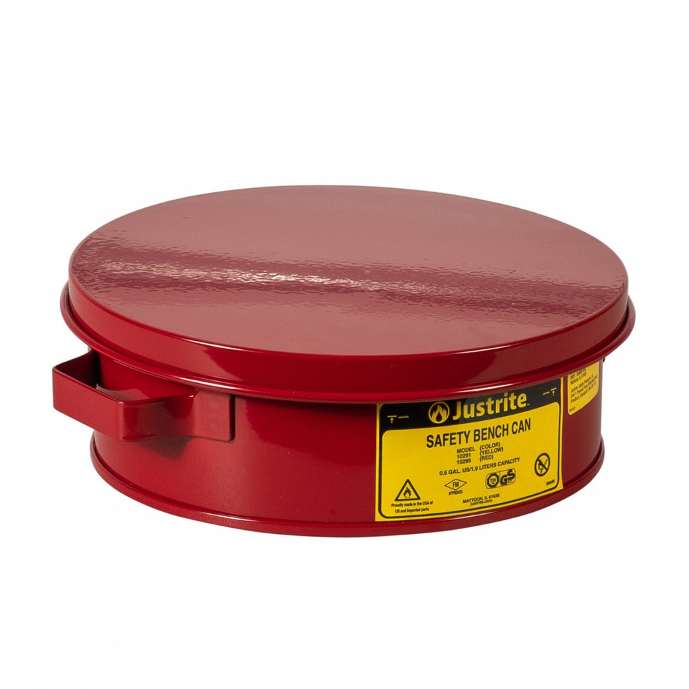Produktabbildung Nr. 1: Dompelbak Justrite® met klapdeksel, 2 liter