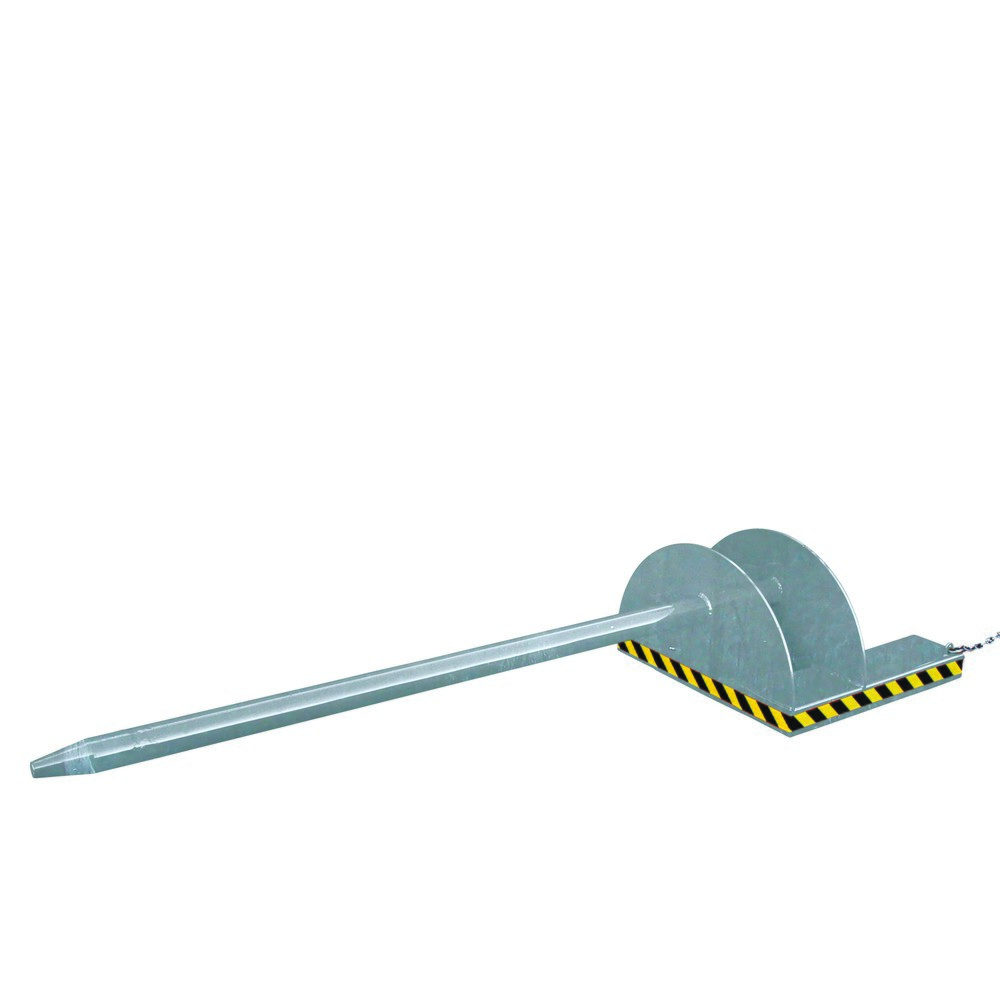 Productafbeelding nr. 1: Draagdoorn Eichinger® opname via de vorken, 1.000 kg, lengte 2.800 mm, doorn diam. 85 mm, thermisch verzinkt
