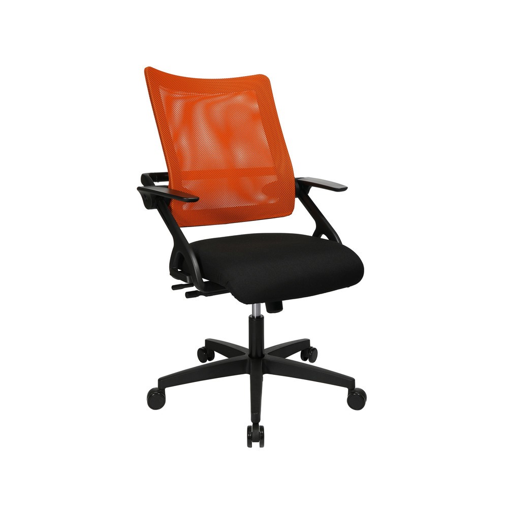 Produktabbildung Nr. 1: Draaibare bureaustoel Topstar® New S´move, zwart oranje