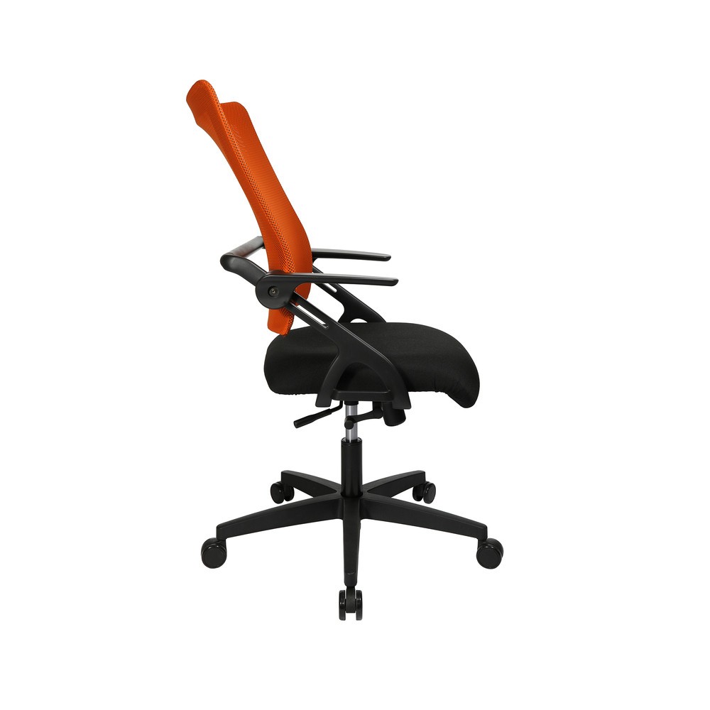 Produktabbildung Nr. 4: Draaibare bureaustoel Topstar® New S´move, zwart oranje