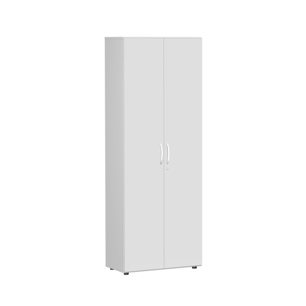 Product afbeelding: Draaideurkast Lissabon, 6 OH, breedte 800 mm, lichtgrijs
