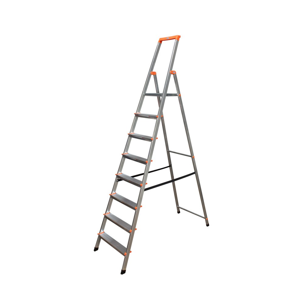 Produktabbildung Nr. 1: Dubbele trap KRAUSE®, 1-zijdig, met hightech scharnierverbindingen, opsteldiepte 1.400 mm