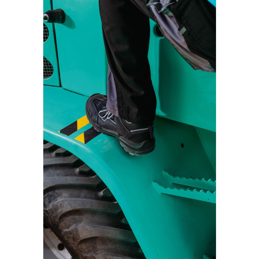 Productafbeelding nr. 3: DURABLE antislipband DURALINE® GRIP+, breedte 25 mm, geel/zwart, 5 stuks/VE.