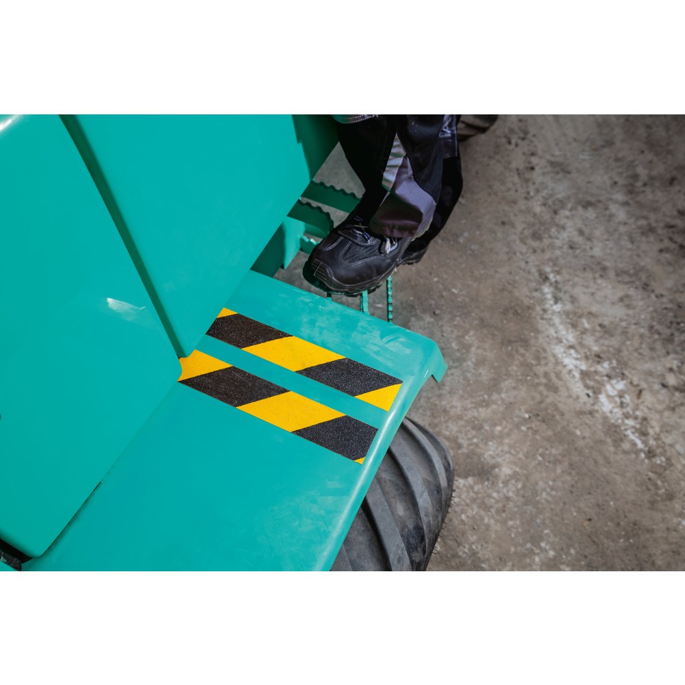 Productafbeelding nr. 6: DURABLE antislipband DURALINE® GRIP+, breedte 25 mm, geel/zwart, 5 stuks/VE.