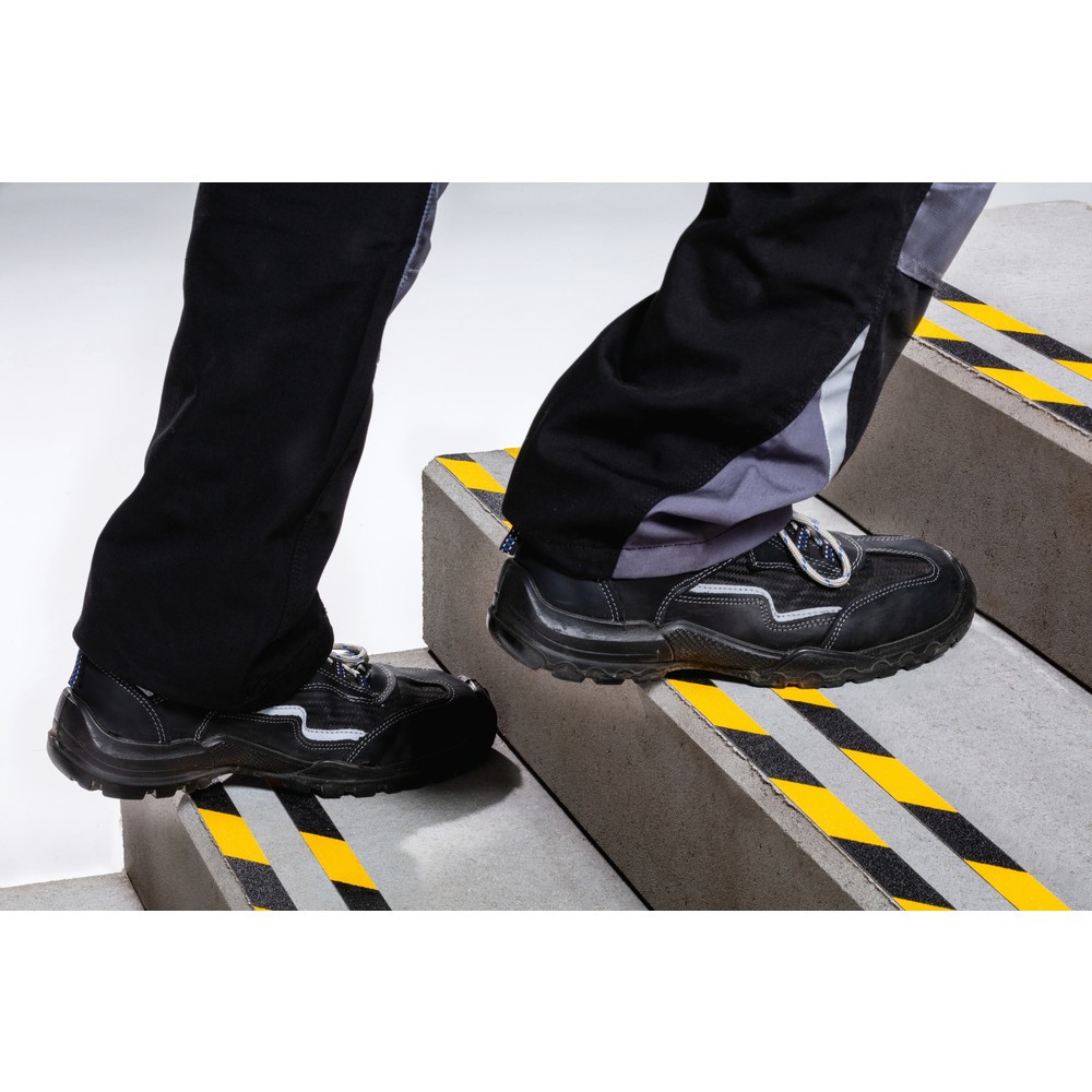 Productafbeelding nr. 8: DURABLE antislipband DURALINE® GRIP+, breedte 25 mm, geel/zwart, 5 stuks/VE.