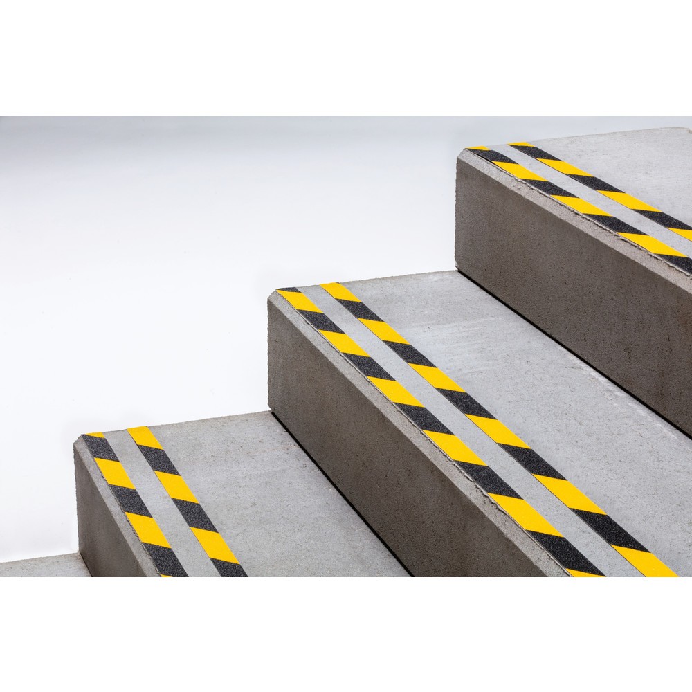 Productafbeelding nr. 9: DURABLE antislipband DURALINE® GRIP+, breedte 25 mm, geel/zwart, 5 stuks/VE.