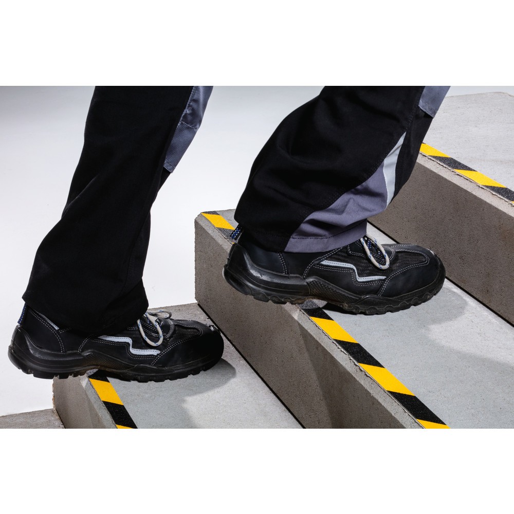 N° de l'image du produit 10 : DURABLE Bande antidérapante DURALINE® GRIP+, largeur 25 mm, jaune/noir, 5 pcs/UV