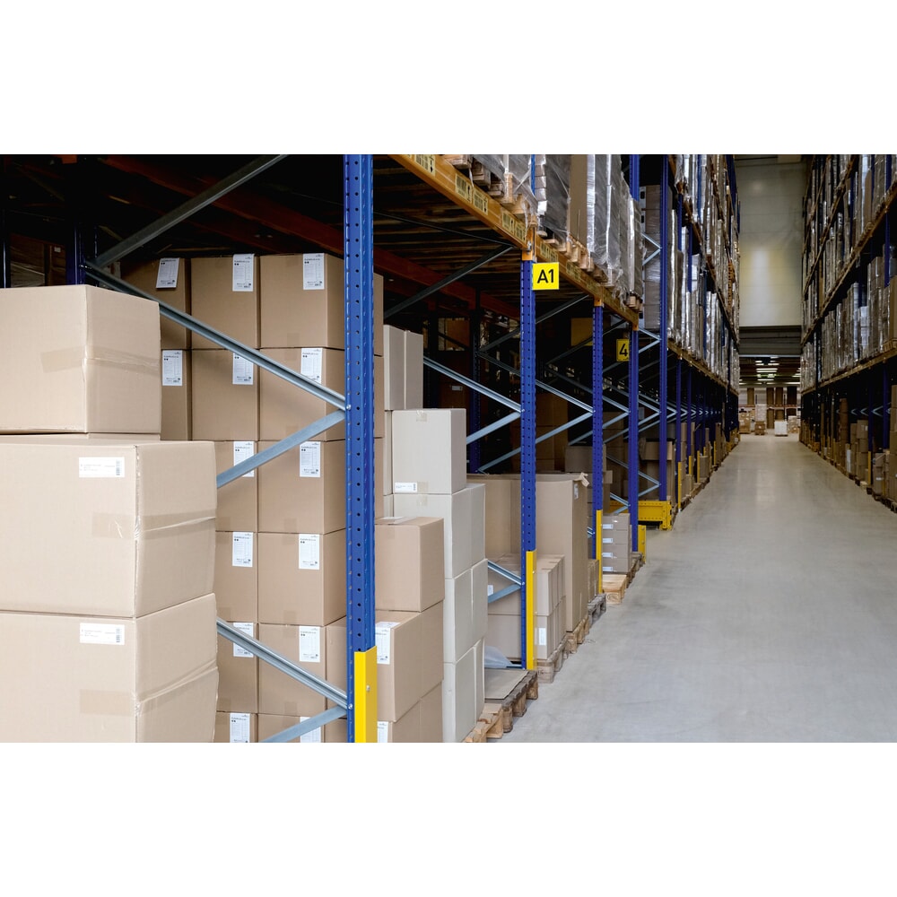 N° de l'image du produit 3 : DURABLE signalisation pour rayonnages, panneau de circulation magnétique, 149 x 149 mm