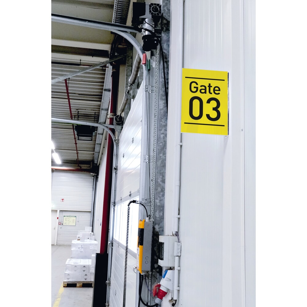 Productafbeelding nr. 5: DURABLE borden voor rekken, magnetisch gangbord, A4 staand