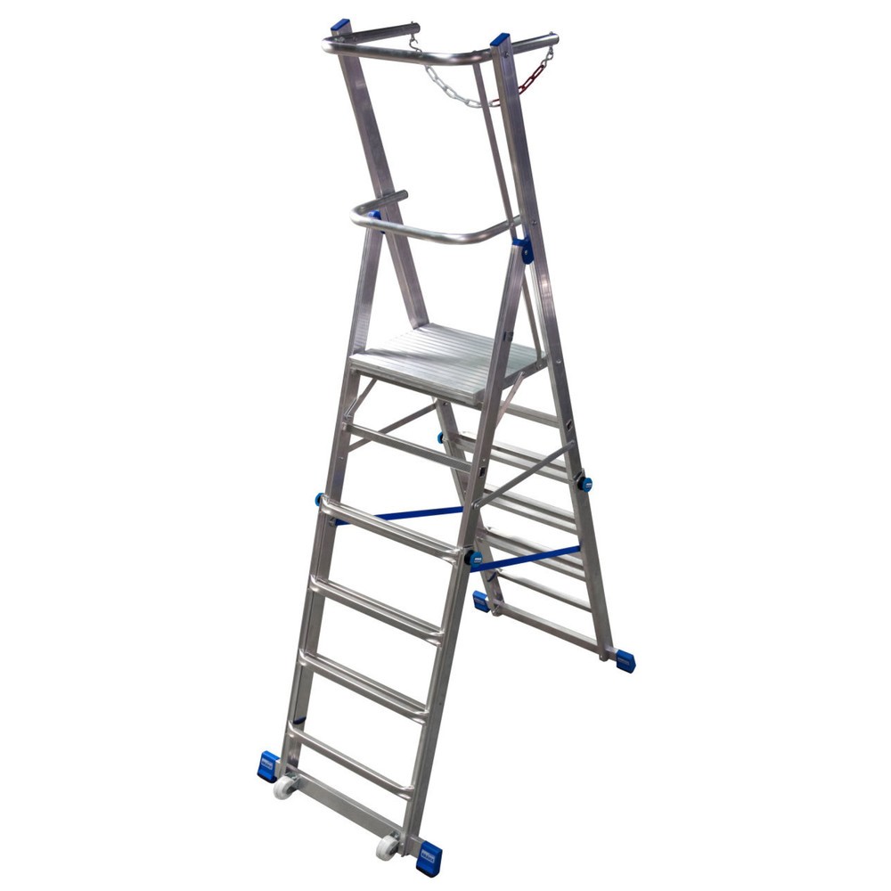 Produktabbildung Nr. 5: Échelle plate-forme télescopique KRAUSE® STABILO, 6 à 8 barreaux