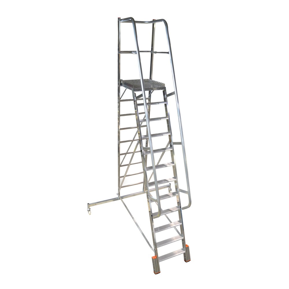 Produktabbildung Nr. 1: KRAUSE® Échelle à plateforme STABILO Vario, sans lestage, hauteur déployée 2,75 m