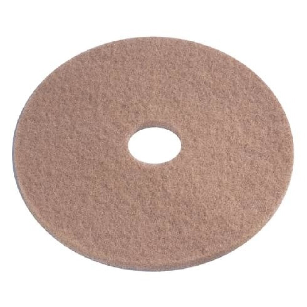 Eco Pad pour monobrosse Nilfisk® FM400, Diamètre 432 mm, lot de 5, marron clair Illustration du produit: Eco Pad pour monobrosse Nilfisk® FM400, Diamètre 432 mm, lot de 5, marron clair