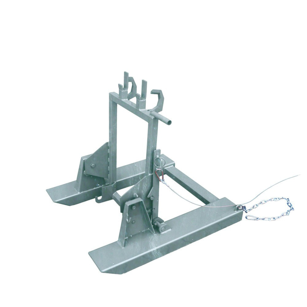 Produktabbildung Nr. 1: Eichinger® Basculeur de poubelle pour poubelle d’ordures ménagères, 600 kg, poubelle de 240 litres galvanisé à chaud