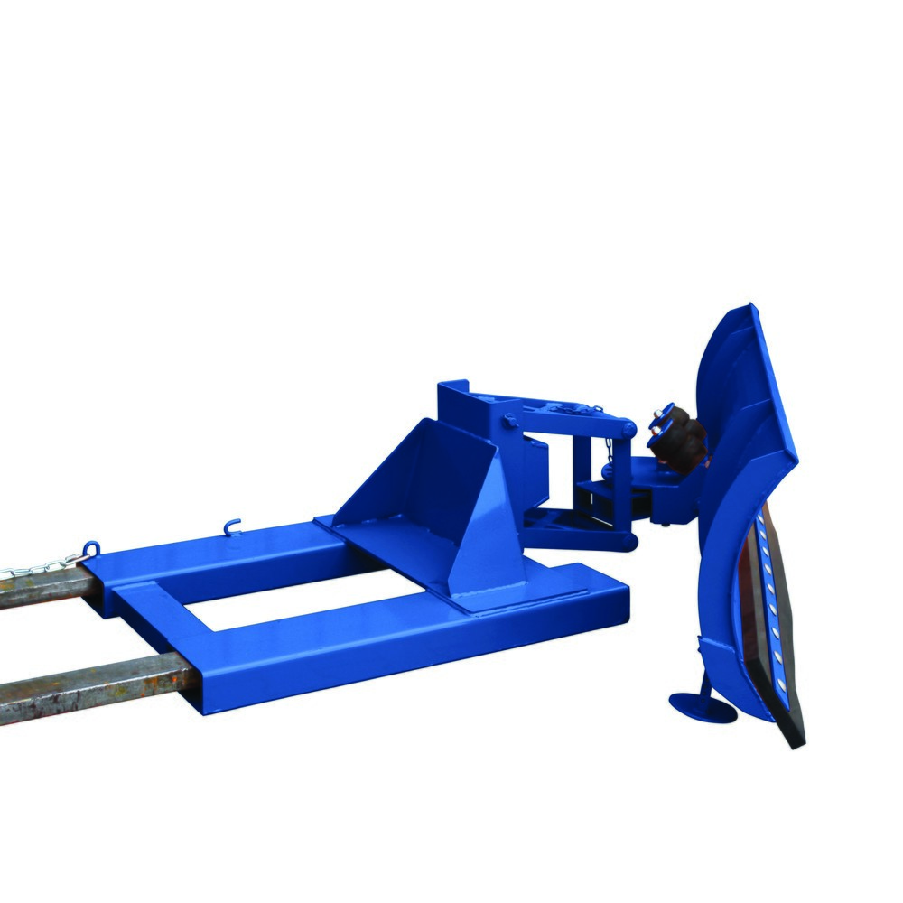 Illustration du produit: Eichinger® Chasse-neige avec compensation de niveau, entrée de fourche en bas Largeur de lame 1 500 mm bleu gentiane, caoutchouc