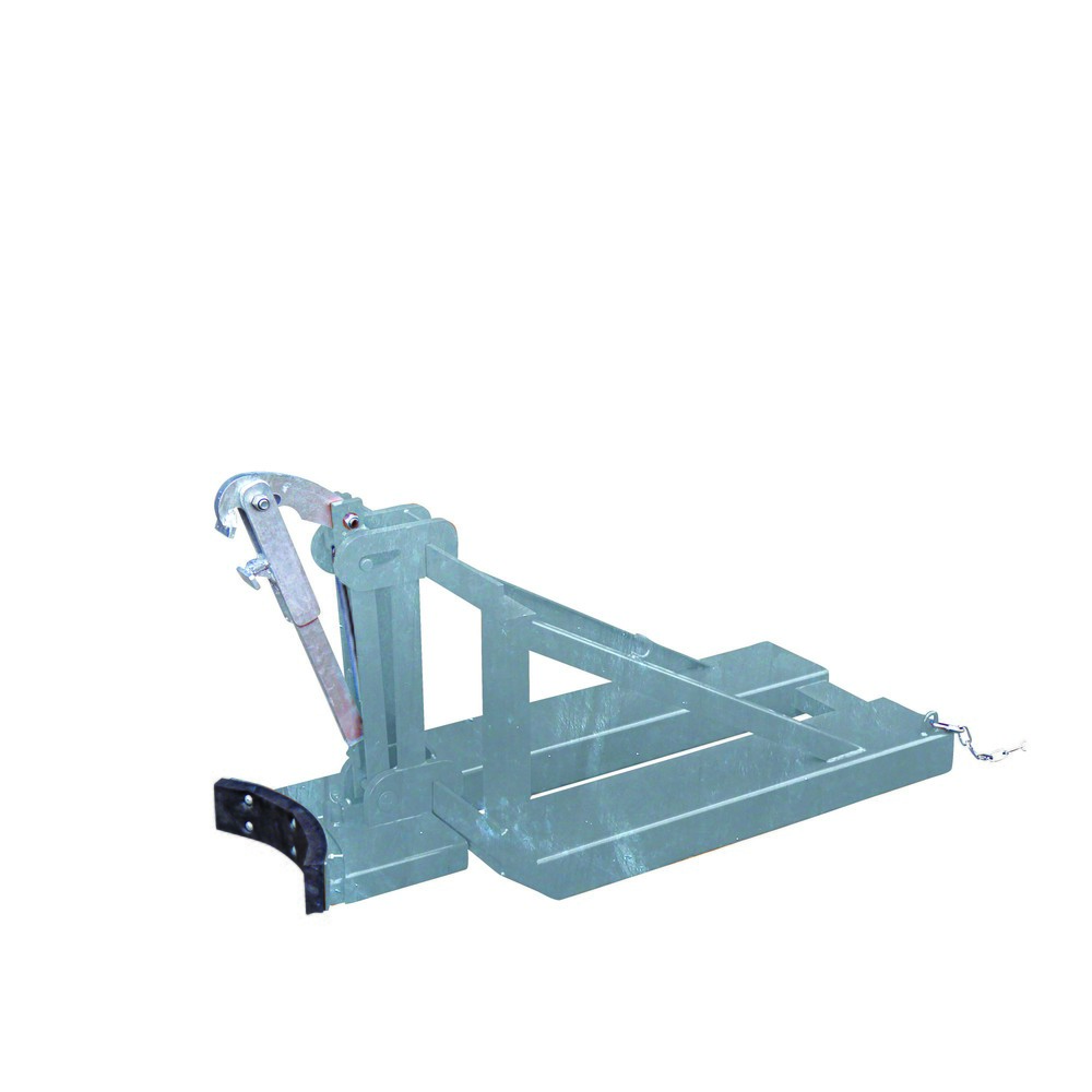 Produktabbildung Nr. 1: Eichinger® Lève-fûts pour fûts en acier et en plastique, 1 fût, galvanisé à chaud