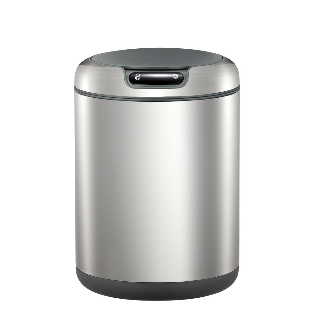 Produktabbildung Nr. 1: EKO Poubelle Galleria, avec capteur, 9 litres, acier inoxydable mat