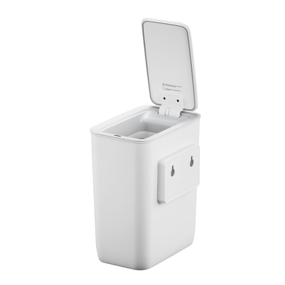 Produktabbildung Nr. 2: EKO Poubelle Morandi Smart, avec capteur, pour montage mural, 8 litres, blanc
