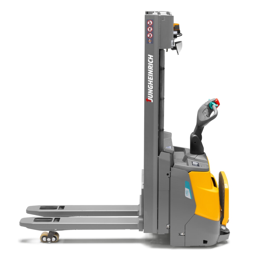 Productafbeelding nr. 2: Jungheinrich elektrische stapelaar ERC 112zi ZZ met staplatform, tweevoudige telescoop hefmast, hefhoogte 2.900 mm, draagvermogen 1.200 kg, proportionele hydraulica