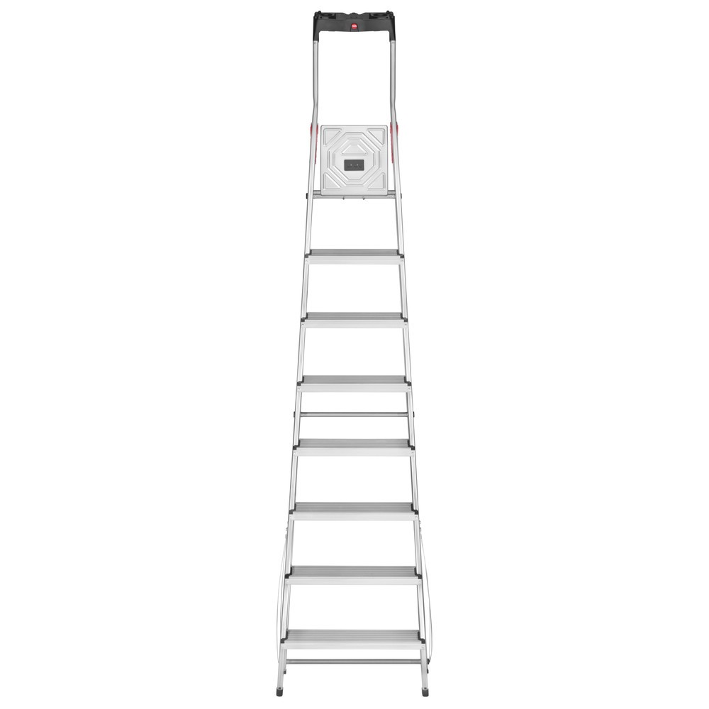 N° de l'image du produit 7 : Escabeau double à marches Hailo StandardLine, hauteur de travail 1,72 m