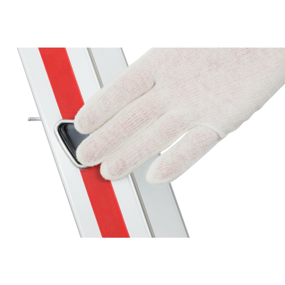 Produktabbildung Nr. 3: Escabeau double à marches HYMER, bilatéral, 2 × 3 échelons, hauteur déployée 0,19 m