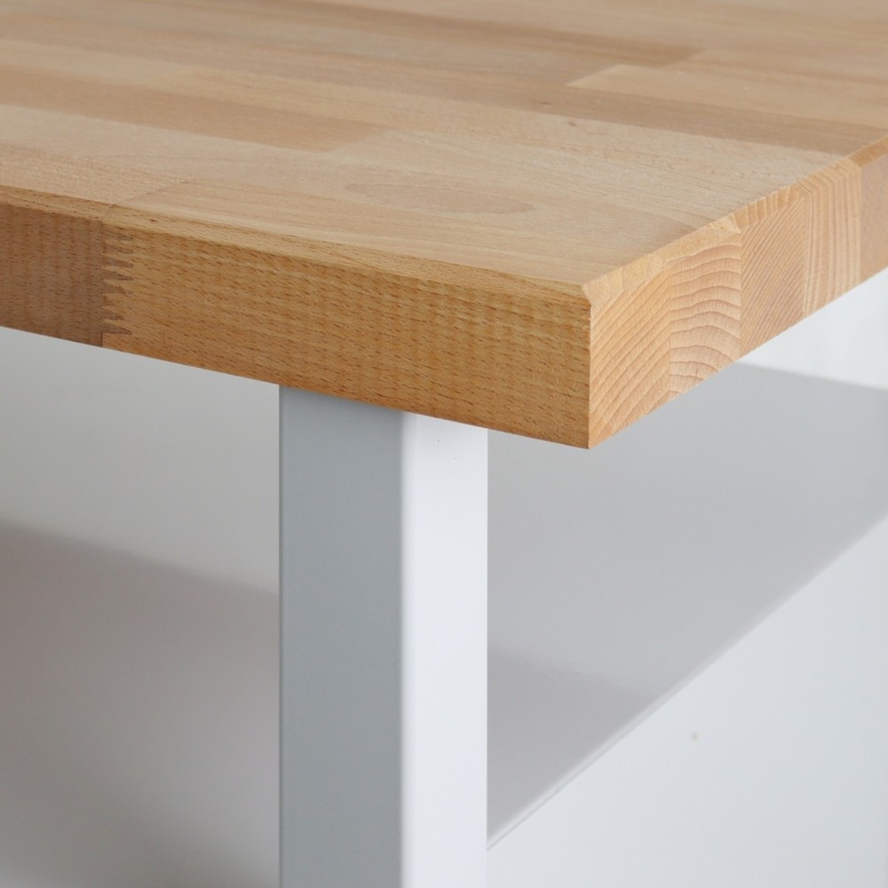 Produktabbildung Nr. 4: Établi Extra Steinbock®, 1 rangement, 2 portes, 3 tiroirs, capacité de charge 500 kg, H x l x P 840 x 1 700 x 600 mm, RAL 7035/7016