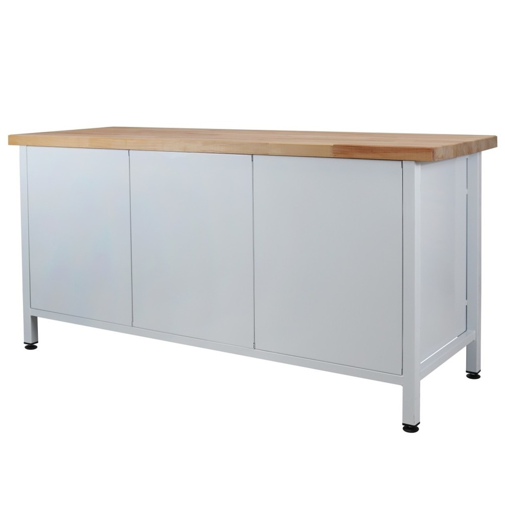 Produktabbildung Nr. 2: Établi Extra Steinbock®, 7 tiroirs, 1 étagère, capacité de charge 500 kg, H x l x P 840 x 1 700 x 600 mm, RAL 7035/7016