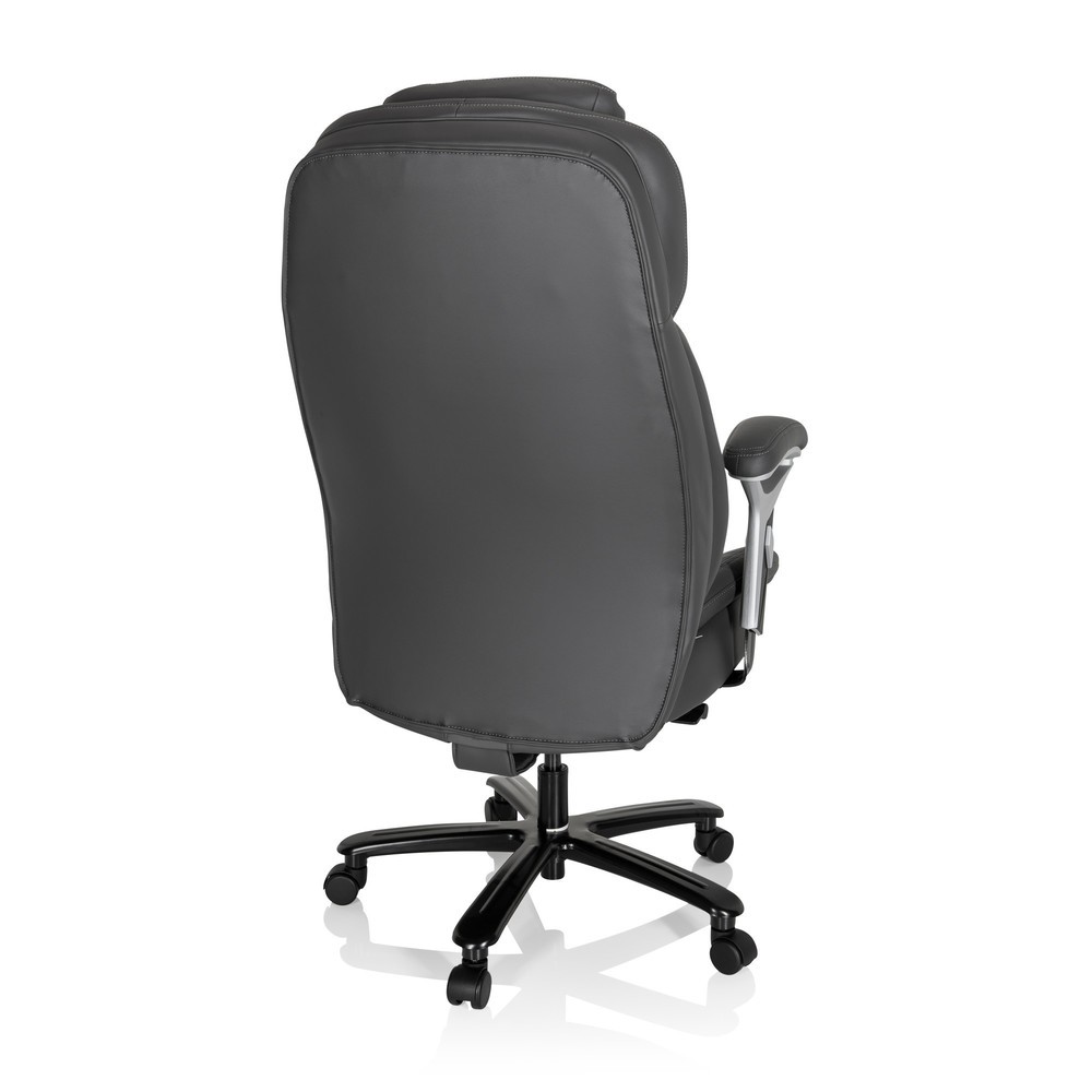 Produktabbildung Nr. 5: Fauteuil de direction hjh OFFICE PULLMANN similicuir, gris mat