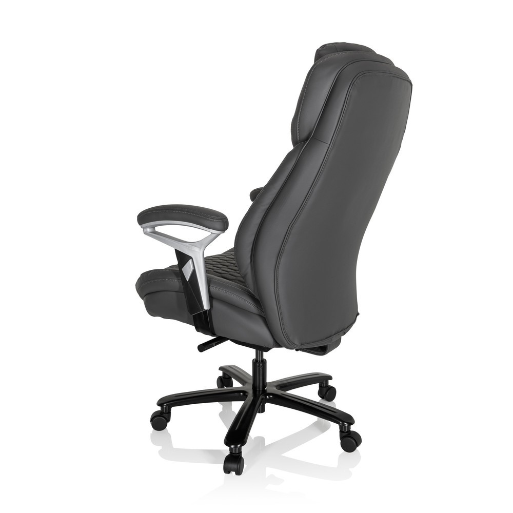Produktabbildung Nr. 7: Fauteuil de direction hjh OFFICE PULLMANN similicuir, gris mat