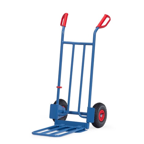 steekwagen met grote opklapbare schop