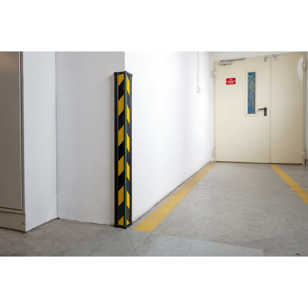 N° de l'image du produit 4 : A.M.P.E.R.E. Protection contre les chocs pour arêtes, angulaire, à monter, HxL 84 x 900 mm