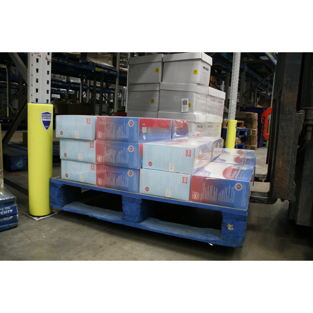 A.M.P.E.R.E. Protection contre les chocs pour rayonnages Rack Armour, en plastique, cote intérieure Hxl 600 x 101-110 mm N° de l'image du produit 4 : A.M.P.E.R.E. Protection contre les chocs pour rayonnages Rack Armour, en plastique, cote intérieure Hxl 600 x 101-110 mm
