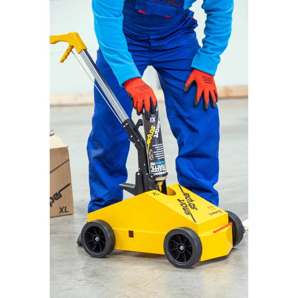 N° de l'image du produit 4 : A.M.P.E.R.E. Appareil de marquage au sol Smart Striper®. jaune