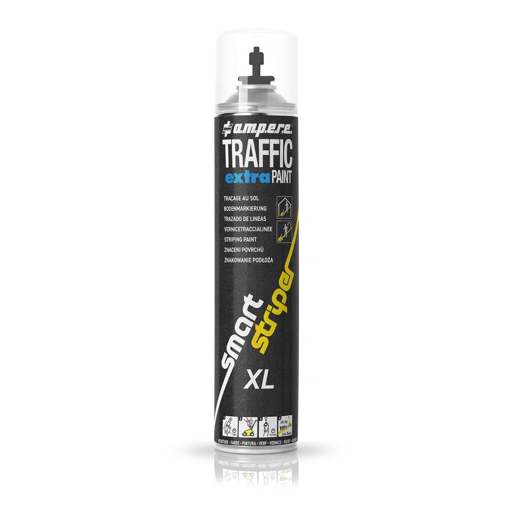 Illustration du produit: A.M.P.E.R.E. Peinture de marquage TRAFFIC extra Paint® XL 0,75 l, noir