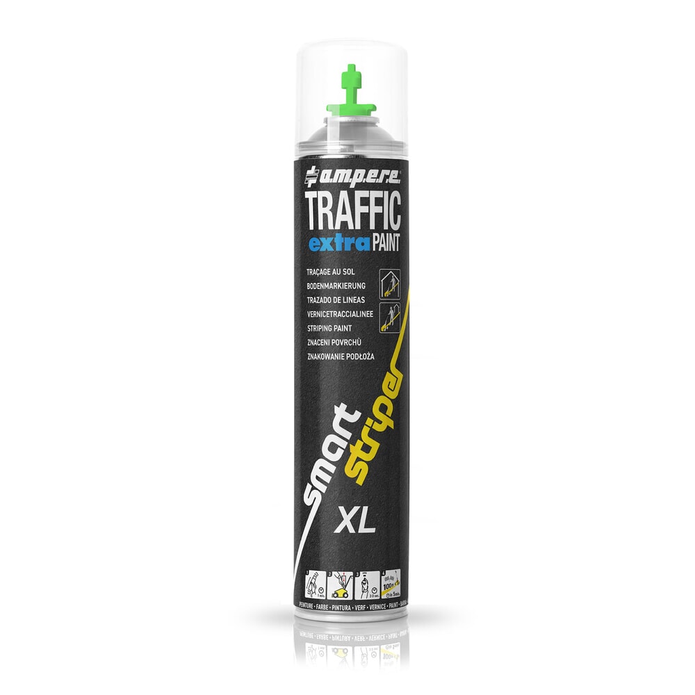 Illustration du produit: A.M.P.E.R.E. Peinture de marquage TRAFFIC extra Paint® XL 0,75 l, vert