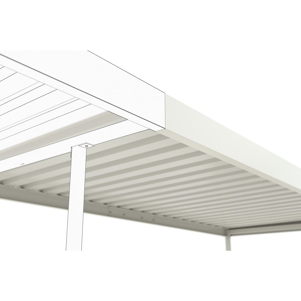 Abri VARIO, 1 côté, ME, HxlxP 2 350 x 4 300 x 2 200 mm N° de l'image du produit 4 : Abri VARIO, 1 côté, ME, HxlxP 2 350 x 4 300 x 2 200 mm