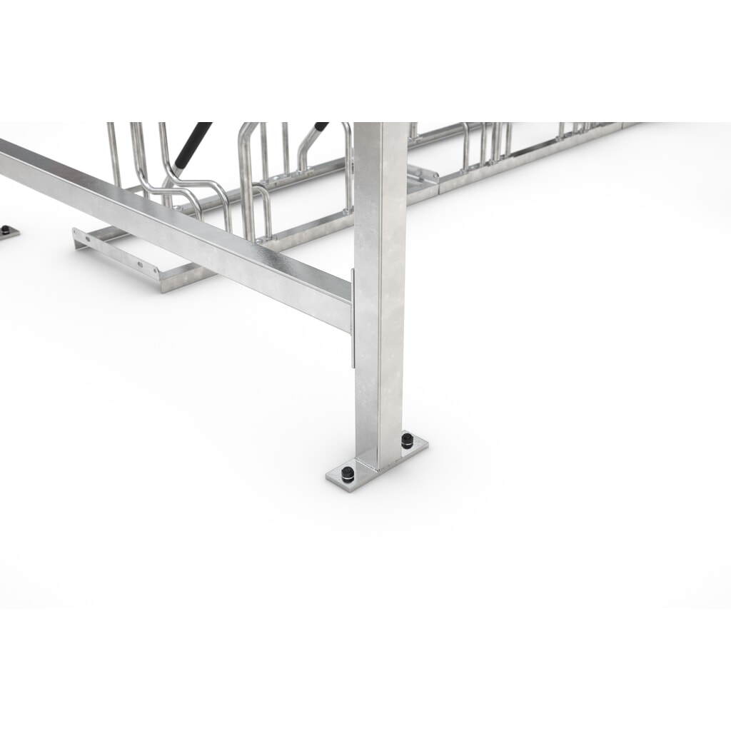 Abri wsm®, 1 côté, module de base, H x l x P 2 360 x 2 250 x 2 200 mm, galvanisé N° de l'image du produit 2 : Abri wsm®, 1 côté, module de base, H x l x P 2 360 x 2 250 x 2 200 mm, galvanisé