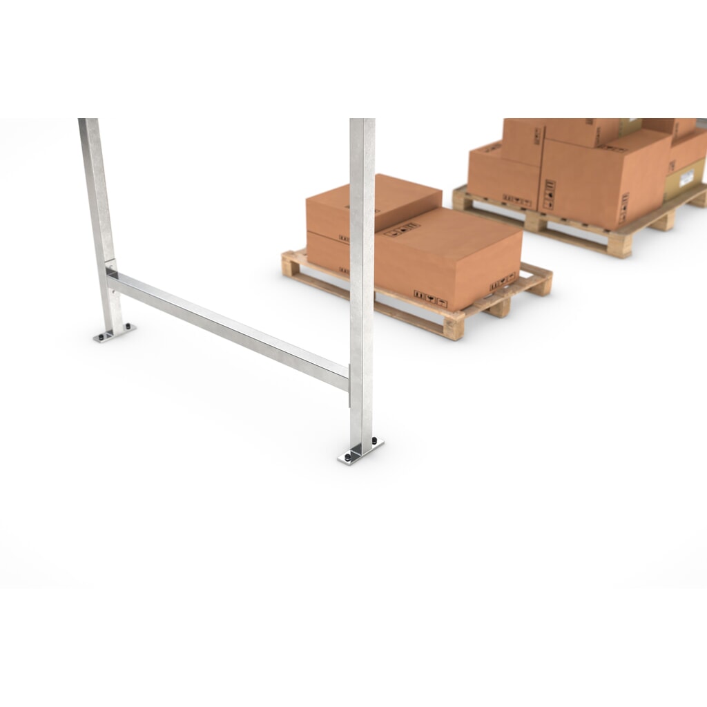 Abri wsm®, 1 côté, module de base, H x l x P 2 360 x 2 250 x 2 200 mm, galvanisé N° de l'image du produit 5 : Abri wsm®, 1 côté, module de base, H x l x P 2 360 x 2 250 x 2 200 mm, galvanisé