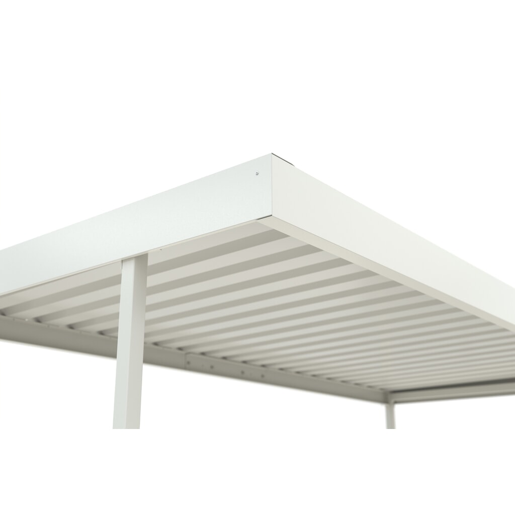 Abri wsm® VARIO, 1 côté, module de base, H x l x P 2 360 x 4 300 x 2 200 mm, RAL 9002 N° de l'image du produit 5 : Abri wsm® VARIO, 1 côté, module de base, H x l x P 2 360 x 4 300 x 2 200 mm, RAL 9002