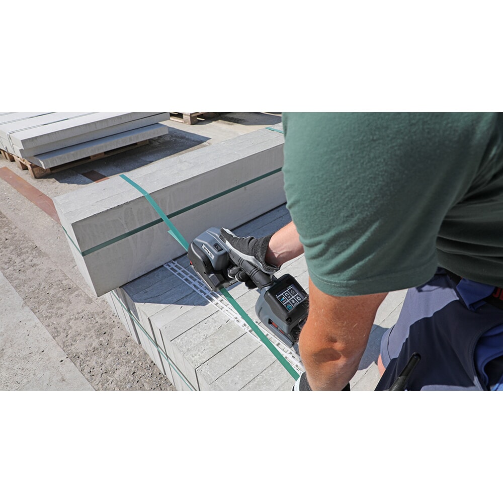 N° de l'image du produit 12 : Appareil de cerclage à batterie Signode BXT4 pour feuillards PP et PET, pour largeur de feuillard de 19 mm