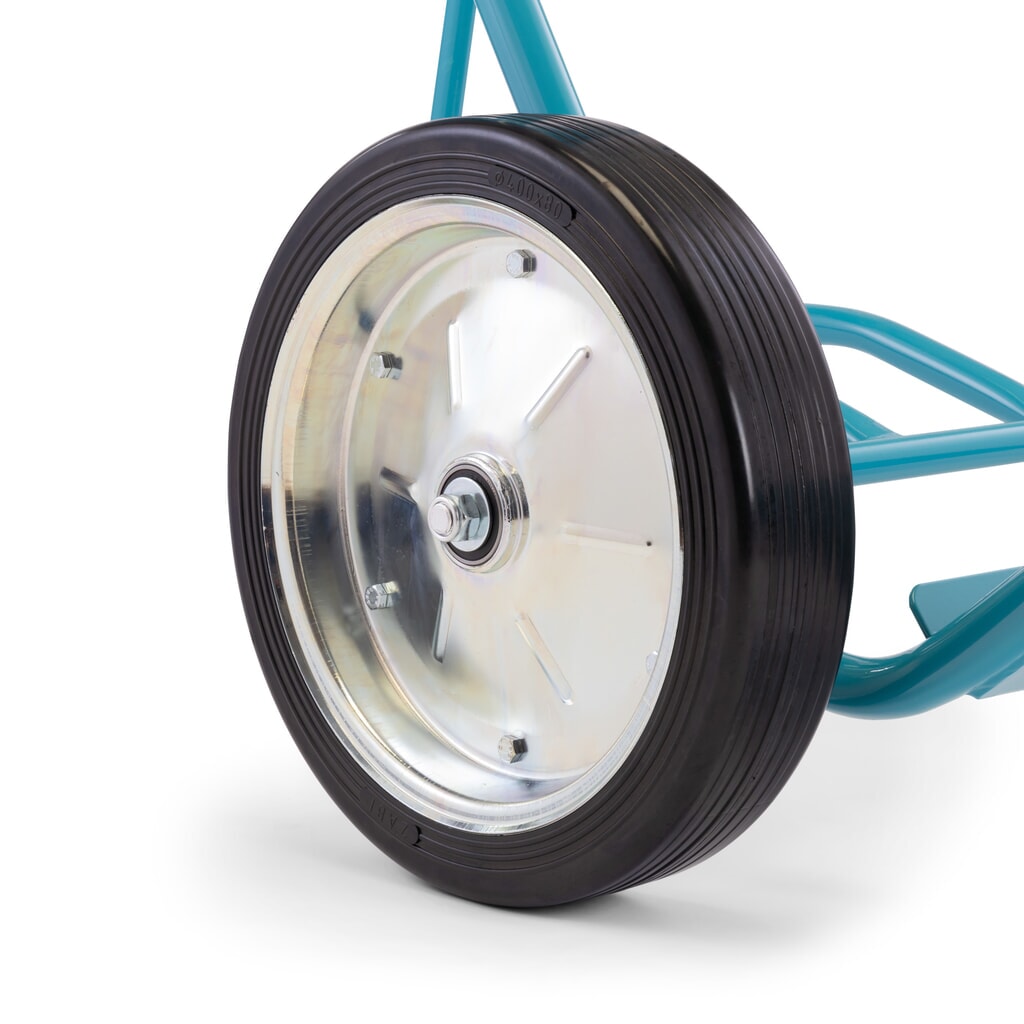 N° de l'image du produit 4 : Diable pour bouteilles en acier Ameise®, pour 2 bouteilles de 40-50 litres, roue stabilisatrice, bandage plein