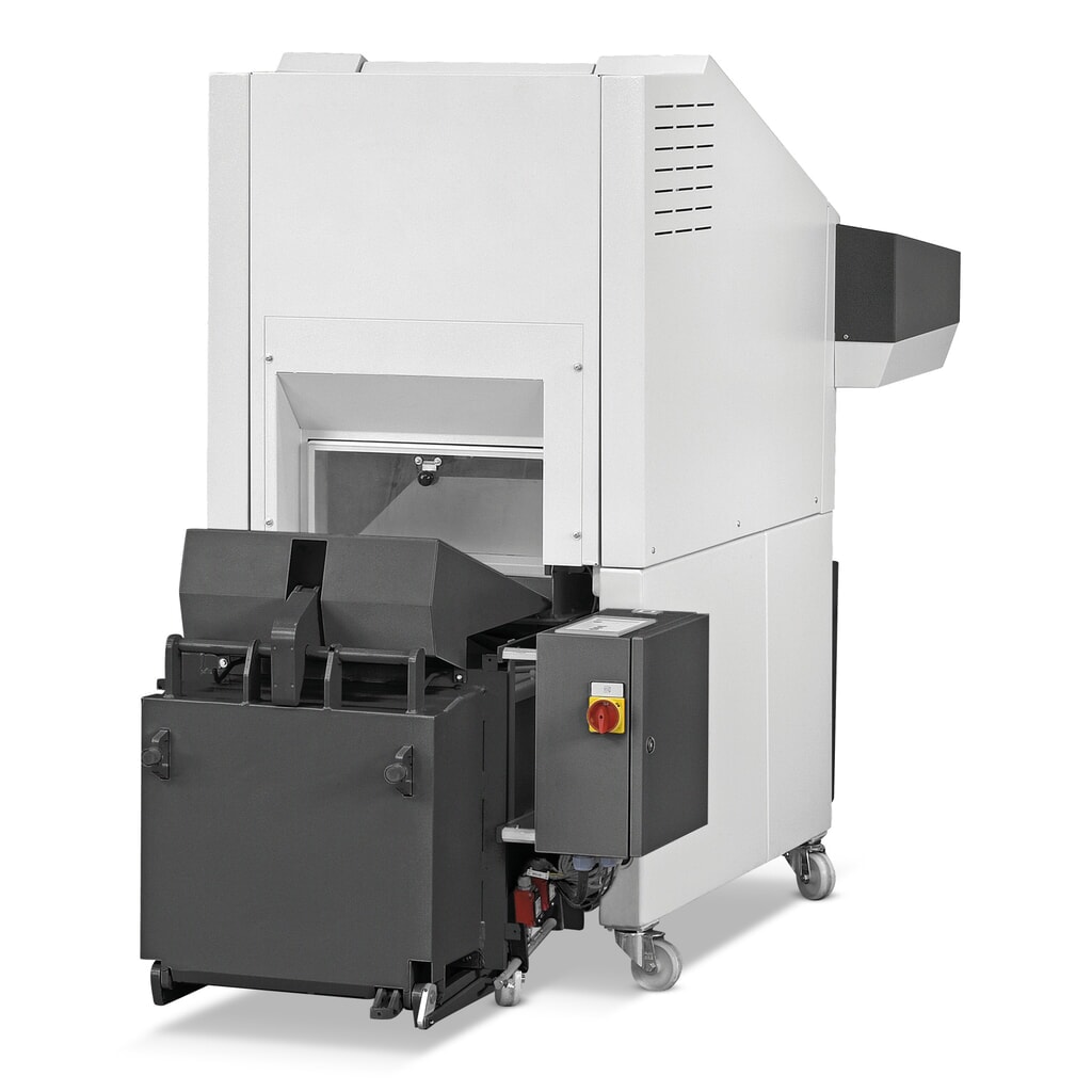 N° de l'image du produit 3 : Appareil combiné déchiqueteuse-presse HSM® Powerline SP 5080, coupe croisée en particules 10,5 x 40-76 mm