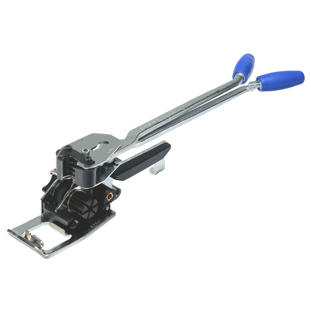 Appareil de cerclage manuel Combi-PET-Spanner, pour largeur de feuillard 16 mm Illustration du produit: Appareil de cerclage manuel Combi-PET-Spanner, pour largeur de feuillard 16 mm